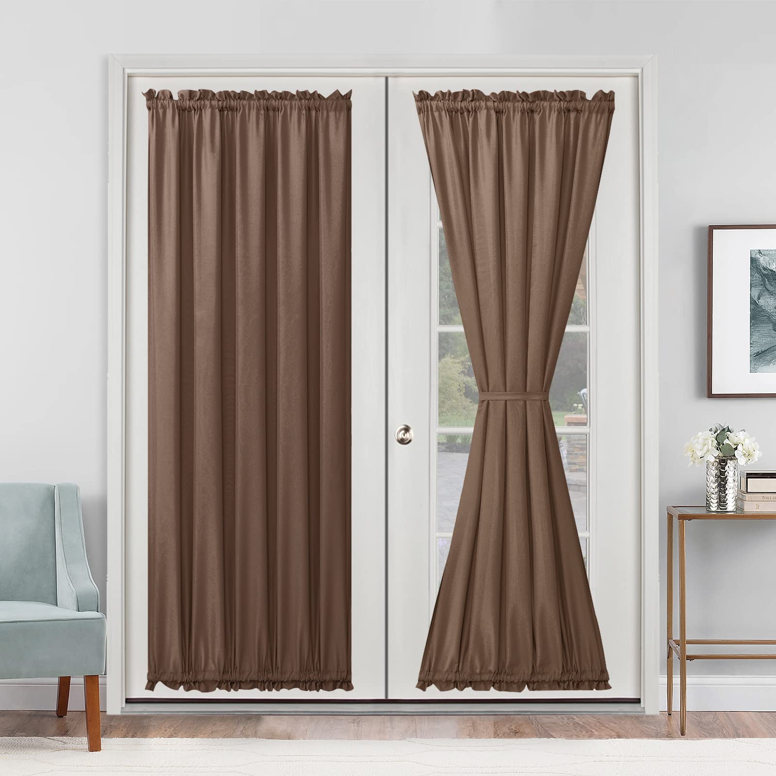 Rideaux de porte française pour préserver votre intimité avec élégance et clarté
