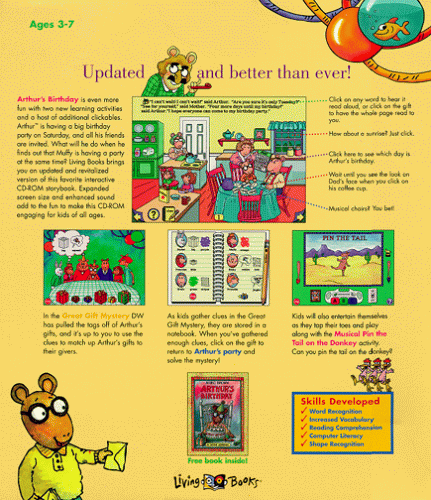 Arthur's Birthday - PC/Mac