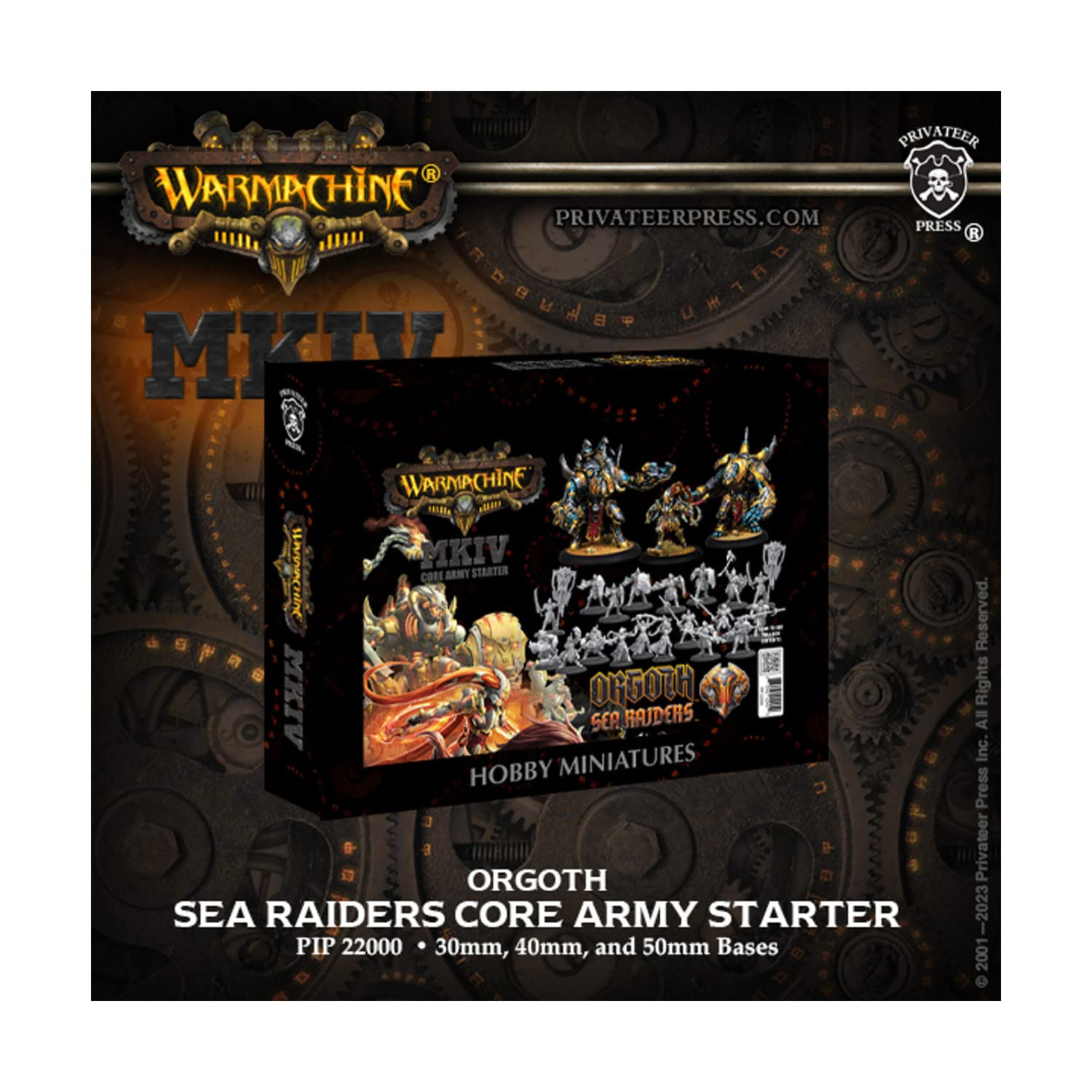WARMACHINE: Orgoth Sea Raiders Core Army Starter