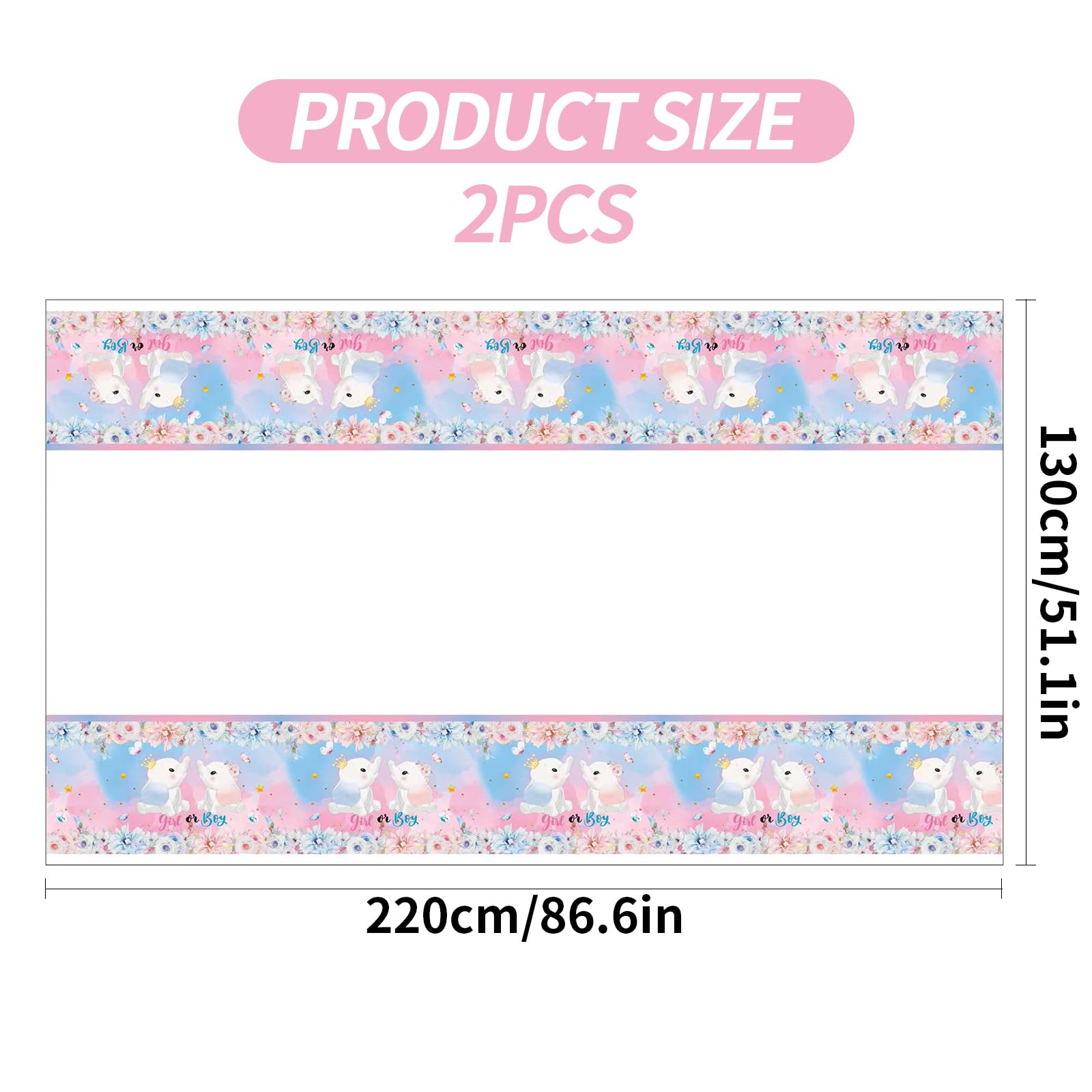 Nappe de Table rectangulaire en Plastique Motif révélation de Nappe de Table rectangulaire en Plastique Motif révélation de