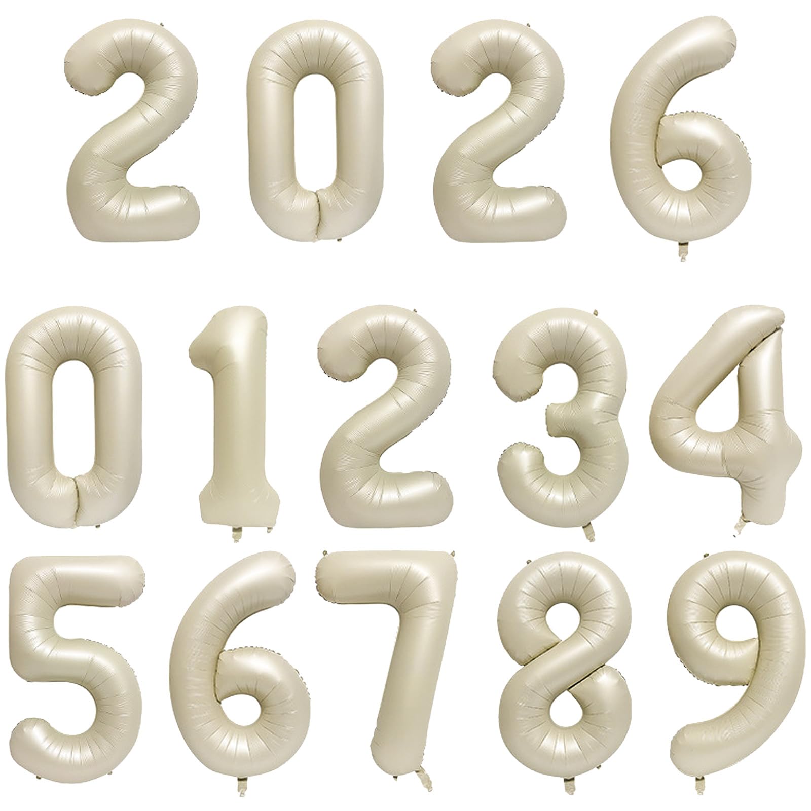 Amazon | BTZO 数字 バルーン 風船 誕生日 ナンバー ハッピー