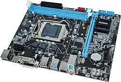 1000Mbps B75 Placa Mãe Pci Express Chipset Intel 1155 Ddr3 Usb 2.0 16gb, Compatível com CPU da série LGA1155 Socket I3/I5/I7