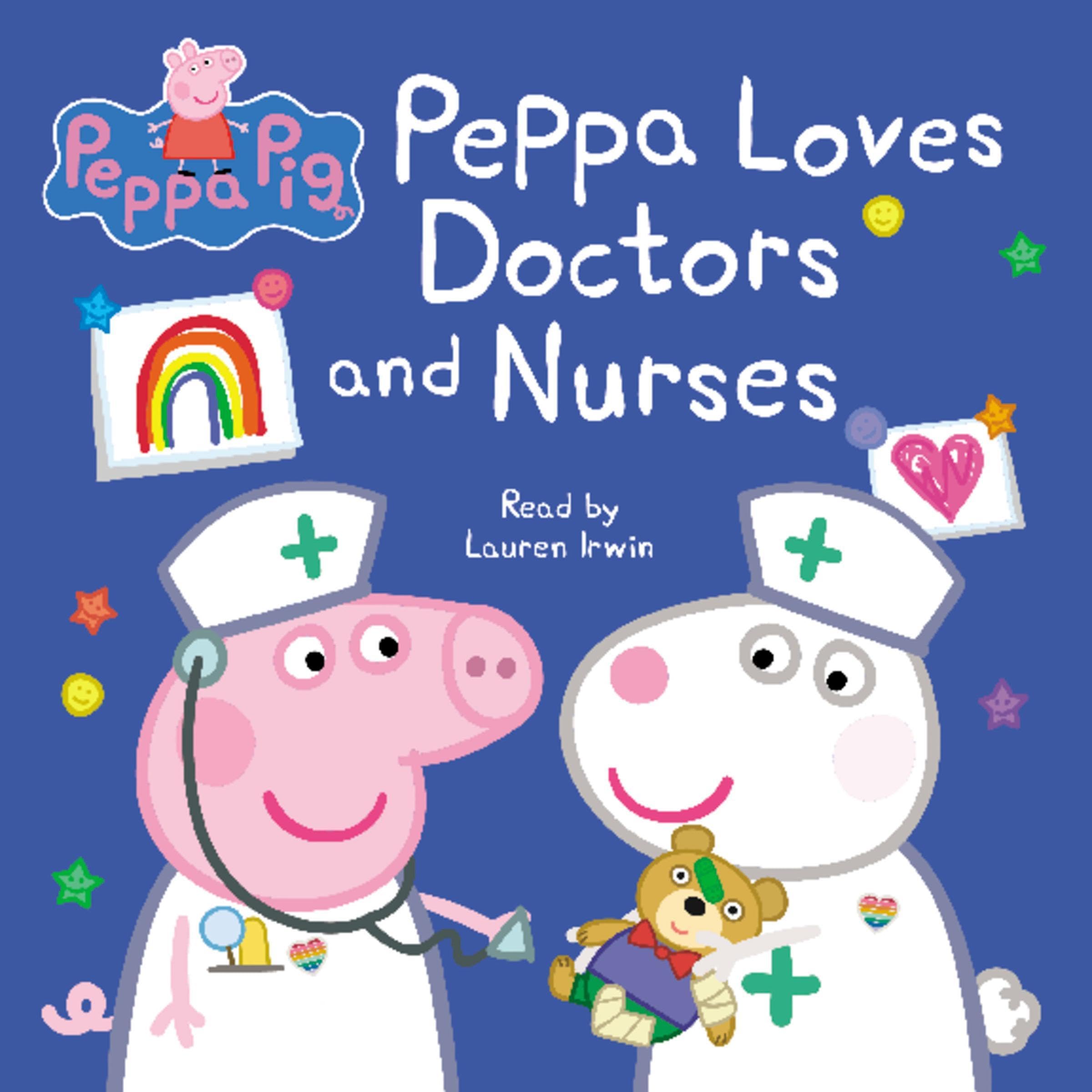 Cover art for Peppa Loves Doctors and Nurses