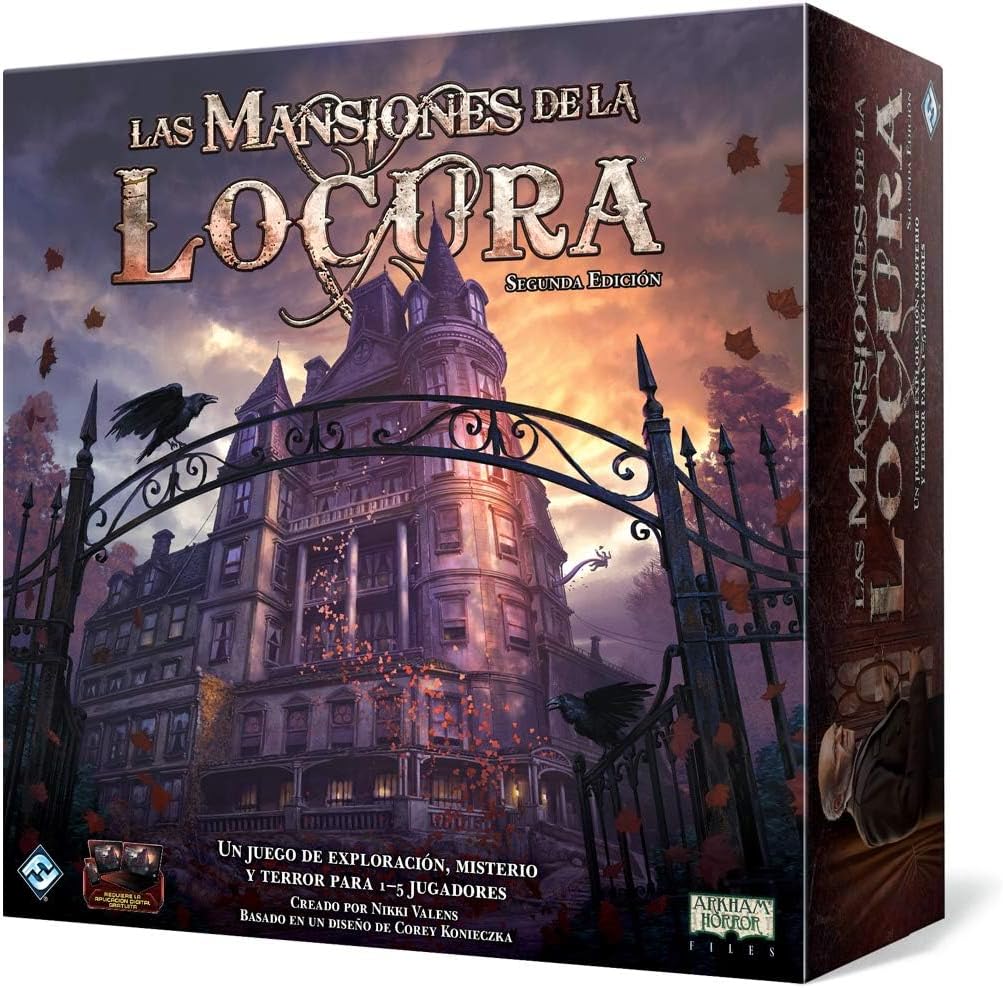 Asmodee Las Mansiones de la Locura Segunda Edición