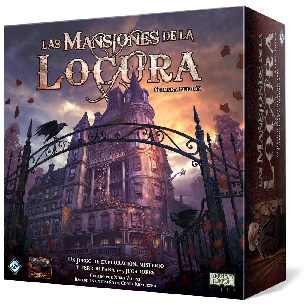 Fantasy Flight Games Las Mansiones de la Locura - Board Game in Spanish