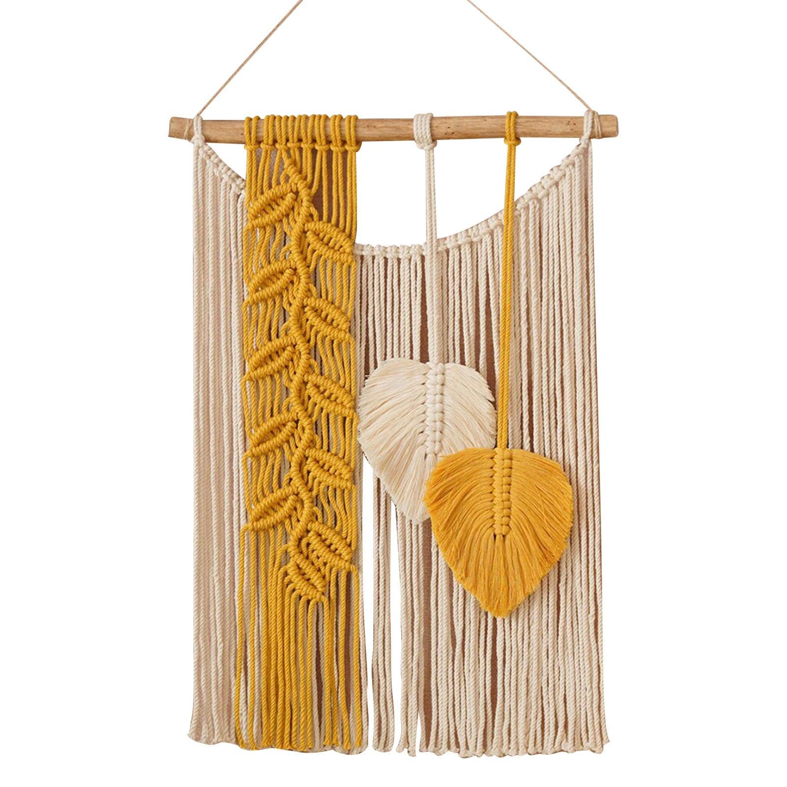 Cypreason Boho Tapestry Macrame | Wall Bohemian Macrame Tapestry | Modern Bohemian Tapestry For Home, Apartment, Dorm