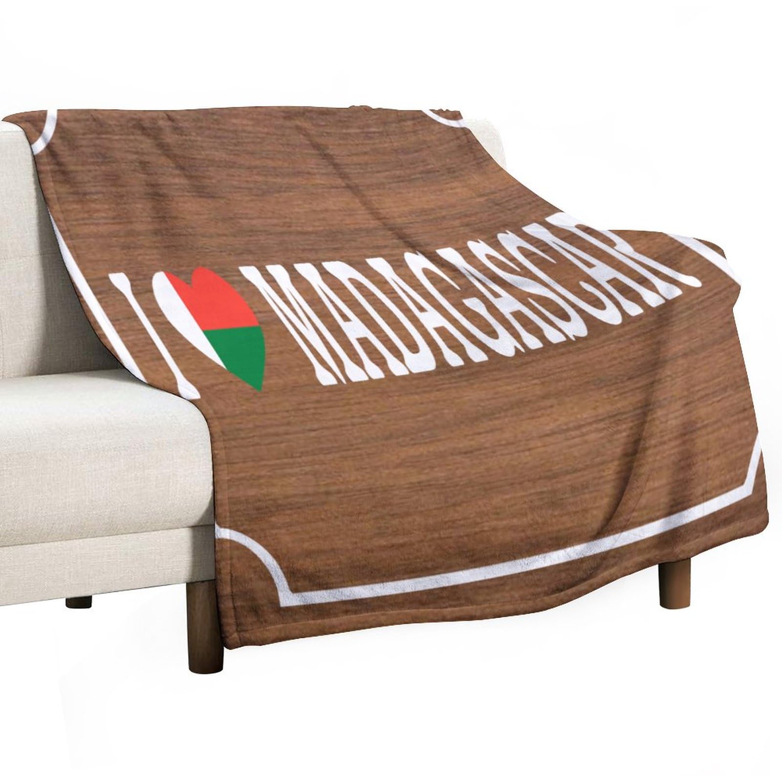 Couverture douce Madagascar : le cadeau déco idéal pour chambre et lit