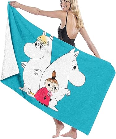 Amazon Co Jp Moomin ムーミン ビーチタオル バスタオル 大判 速乾タオル ビーチマット 海水浴 ソフト タオル ホテルスタイル 抗菌防臭 旅行用タオル おしゃれ 大きい 薄手 吸水性 80x130cm ホーム キッチン