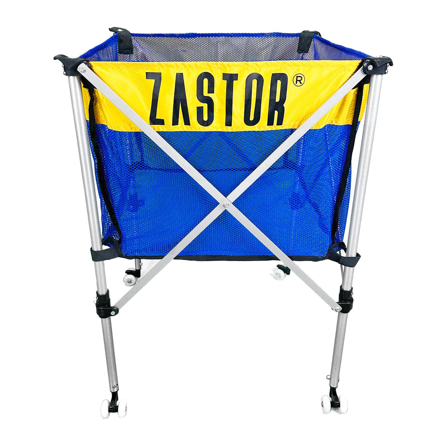 Carro Portabalones Plegable Zastor Kendal Azul/Amarillo
