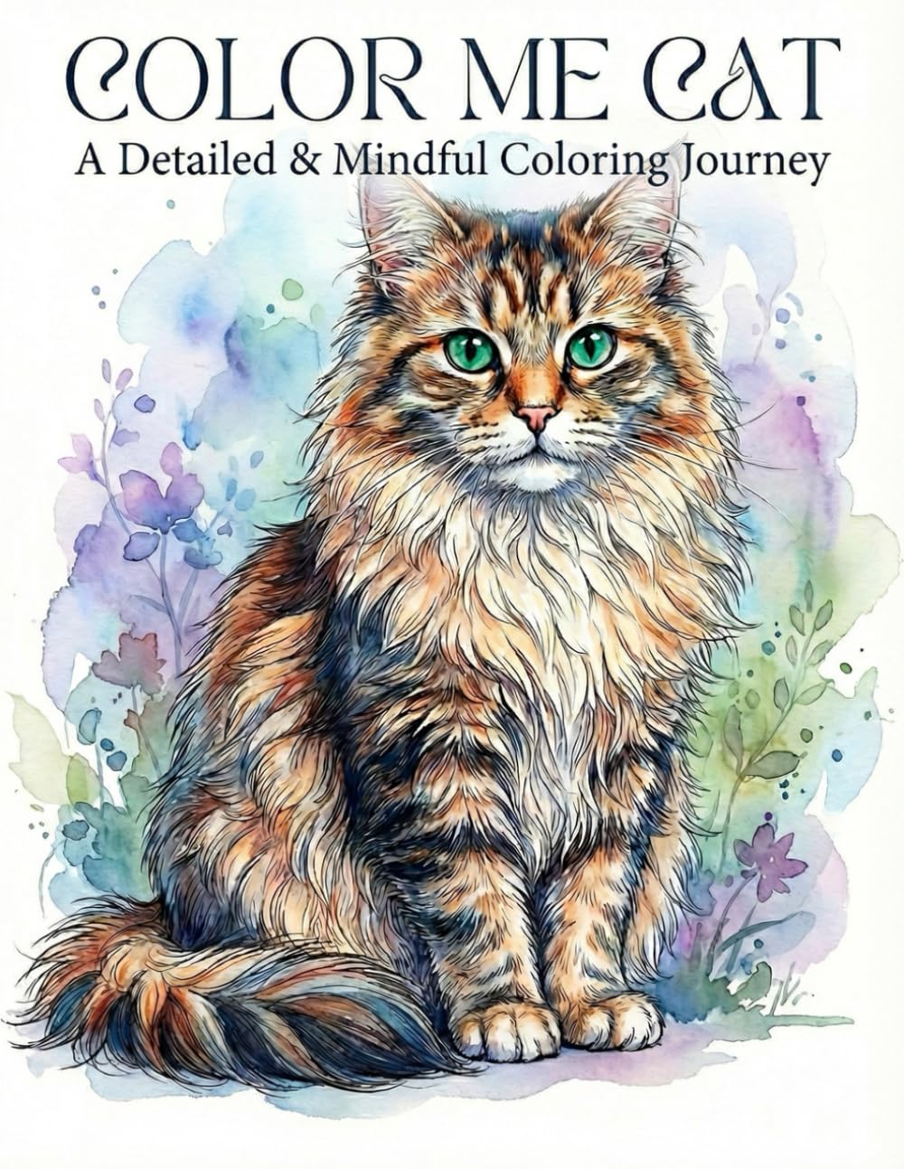 COLOR ME CAT: A Detailed & Mindful Coloring Journey