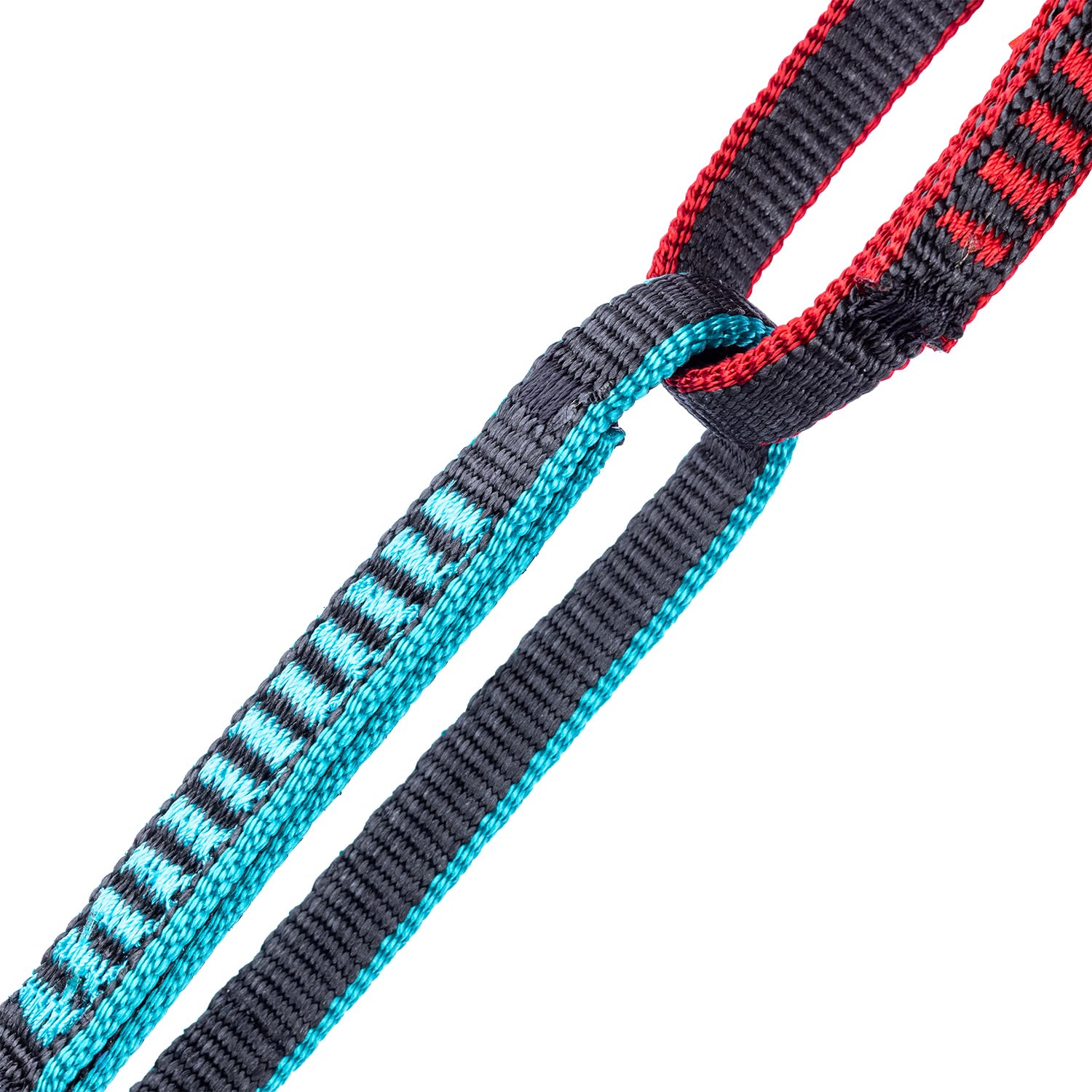 FIXE - Cabo de Anclaje Multichain Cinchless 90 cm en HMPE, Cinta Ajustable para Escalada y Alpinismo, Sistema sin Estrangular el Arnés, Resistencia 22 kN, Certificación EN566 y UIAA 104