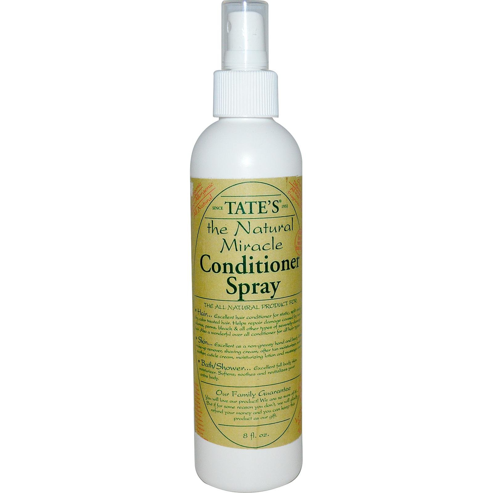 Tate's The Natural Miracle Conditioner Spray, 8 fl oz
