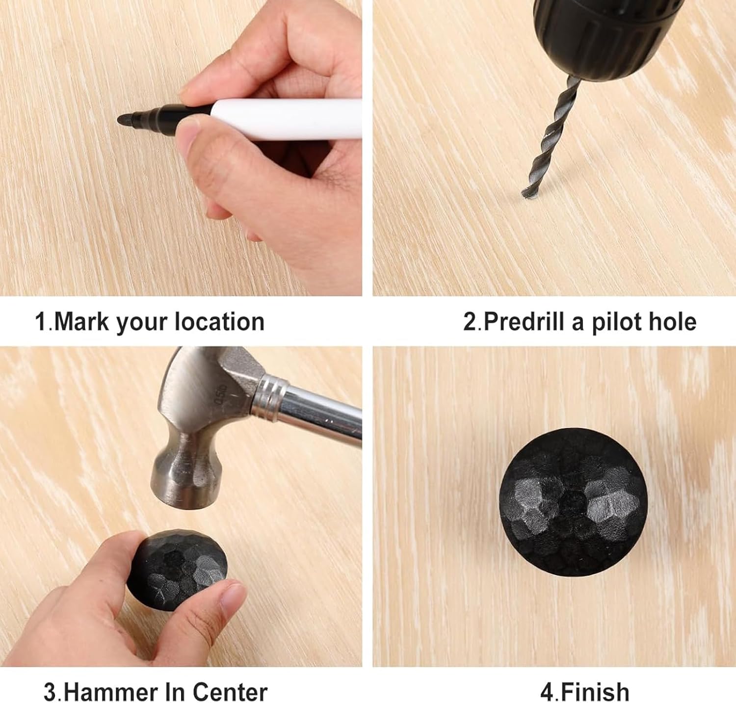 10Pcs Antique Clavos Fasteners Heavy Duty Rustproof Decorative Nails for Wood Doors & Furniture Hardware Antique Clavos Fasteners