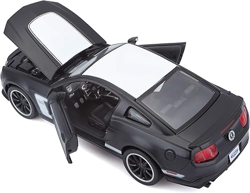 Miniatura 5 de Maisto M31269 Ford Mustang - Coche coleccionable a escala 1:24, color negro mate