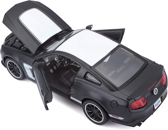 Maisto M31269 Ford Mustang 1:24 Scale Die-Cast Collecible Car, Matte Black