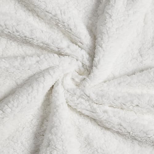 Miniatura 4 de Rae Dunn Manta suave y decorativa para cama o sofá, mantas acogedoras para sofá, manta de felpa suave bordada Merry Merry, 50 x 70 pulgadas