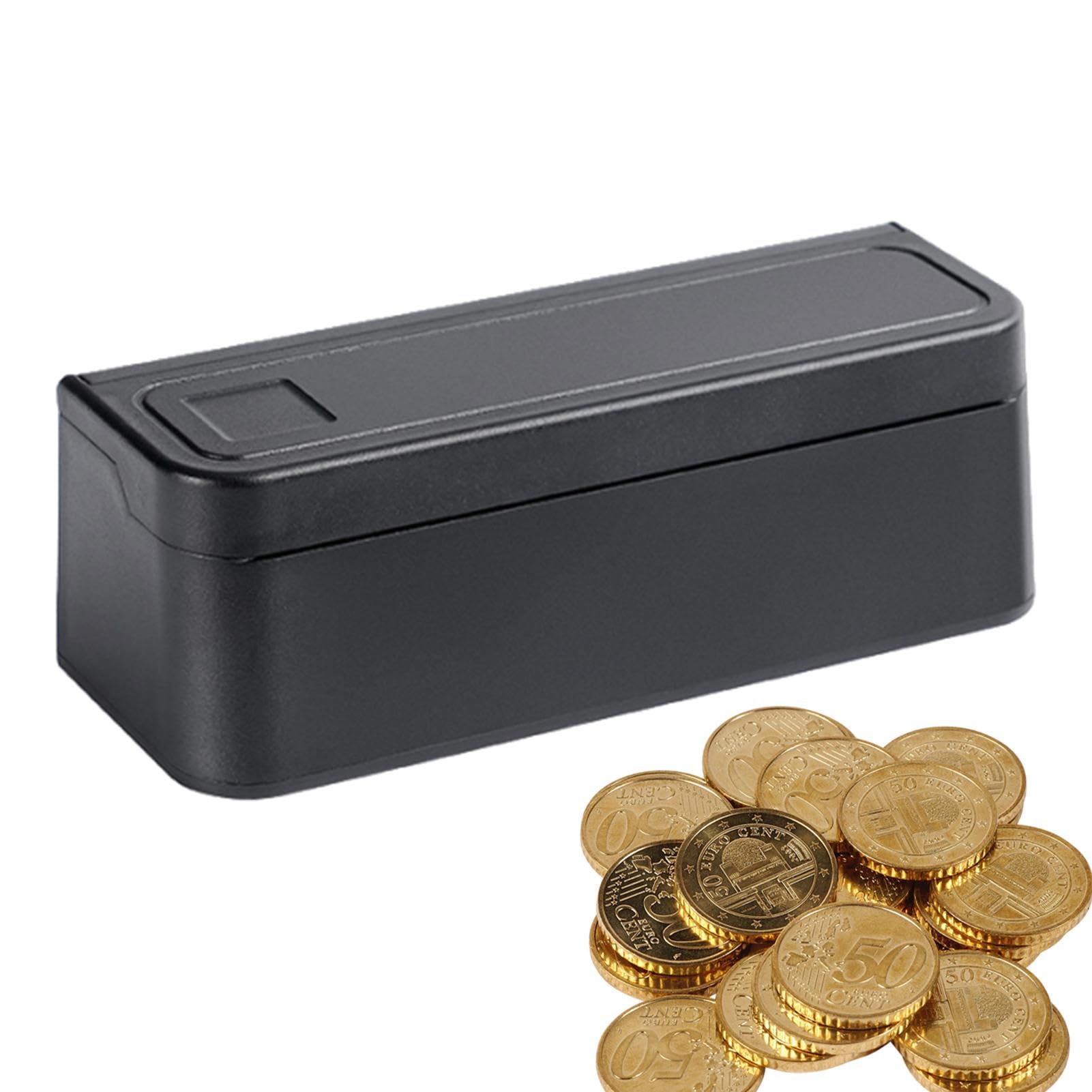 Gitekain Auto-Münzbox, Kleingeld-Aufbewahrungsbox, Purpose-Münzbox, Auto-Münzbox, kleine Aufbewahrungsbox, Auto-Wechselbox, Auto-Aufbewahrungslösung, Home-Change-Organizer, Münz-Aufbewahrungsbox, Dua Bürobedarf & Schreibwaren
