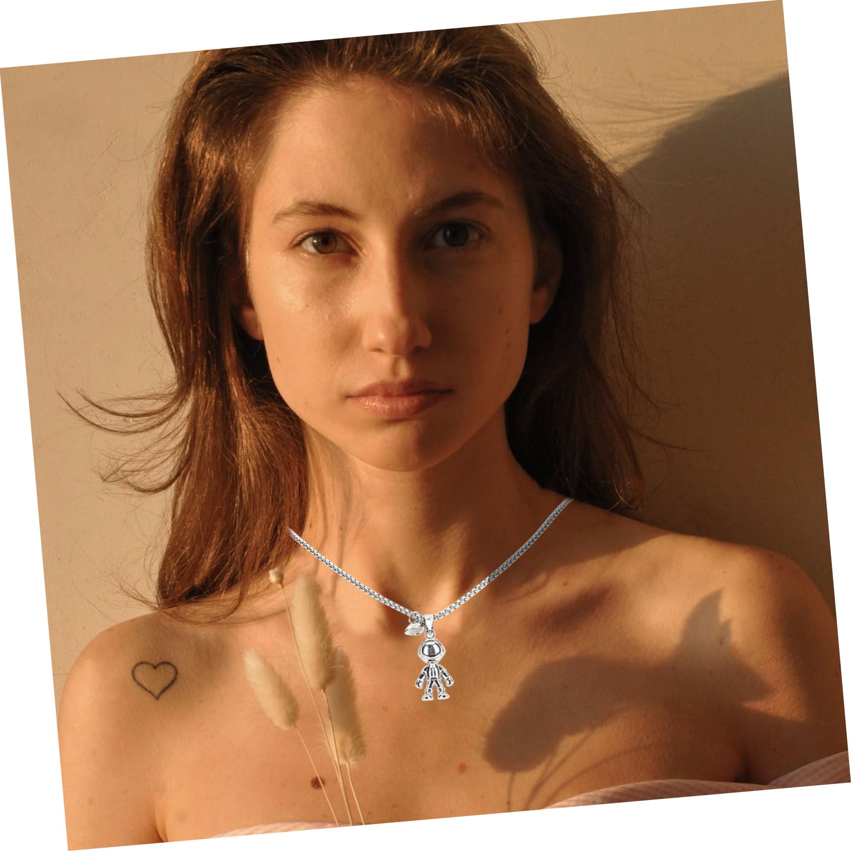 5pares Collares Magnéticos De Pareja Colgante De Astronauta Joyería Única Para San Valentín y Aniversarios Diseño Conectado Especial Para Enamorados