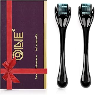 9Oine Face Roller and Gua Sha Set - Best Beauty Skin Roller Massager for Wrinkles, Anti Aging Facial Roller - Authentic, Durable, Noiseless Design