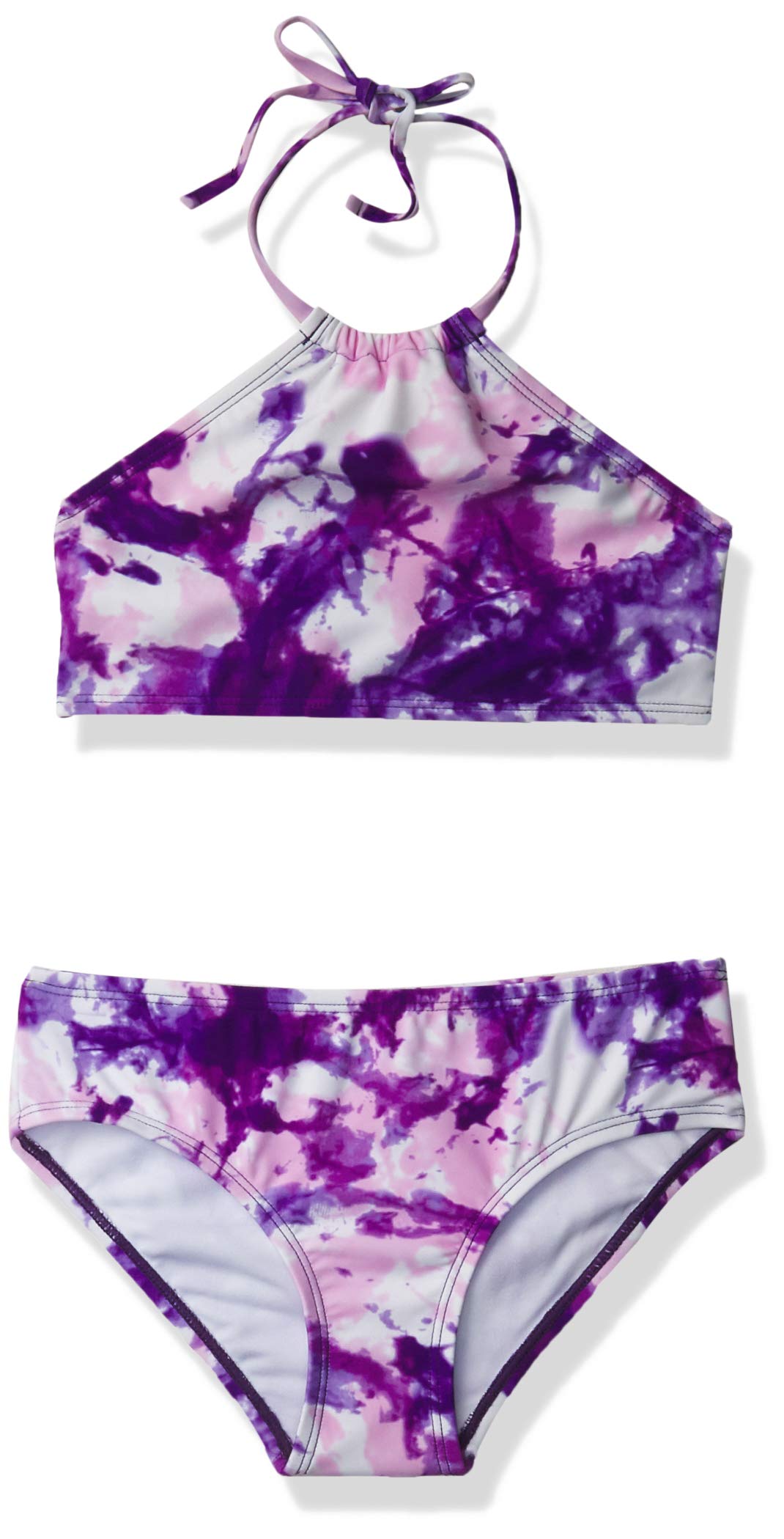 Kanu Surf Mahina Beach Sport Halter Bikini 2-Piece Swimsuit Traje de Bao de Dos Piezas Niñas (Pack de 2)