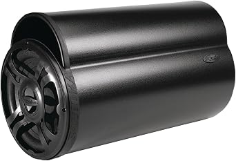 Bazooka BT1224DVC BT Series 12-Inch 4-Ohm Dual Passive Tube | Trademark Bass Tubes enclosure, 12 inch 600W dual voice coil woofer, straps included
