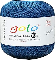Vista 123 de golo 24 bolas hilo de ganchillo tamaño 10 hilo para tejer a mano hilo de ganchillo 10-24-1