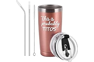 Tito's Vodka Stainless Steel Travel Tumbler
