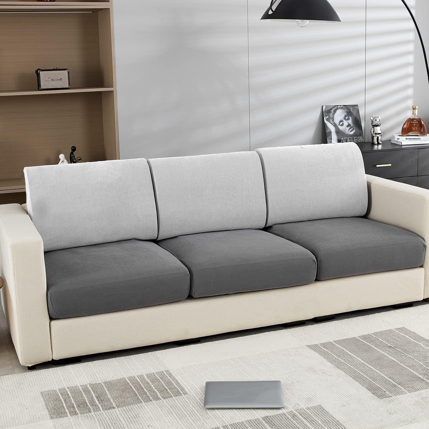 WEYOND Couch Cushion Covers Individual Large Super Stretch