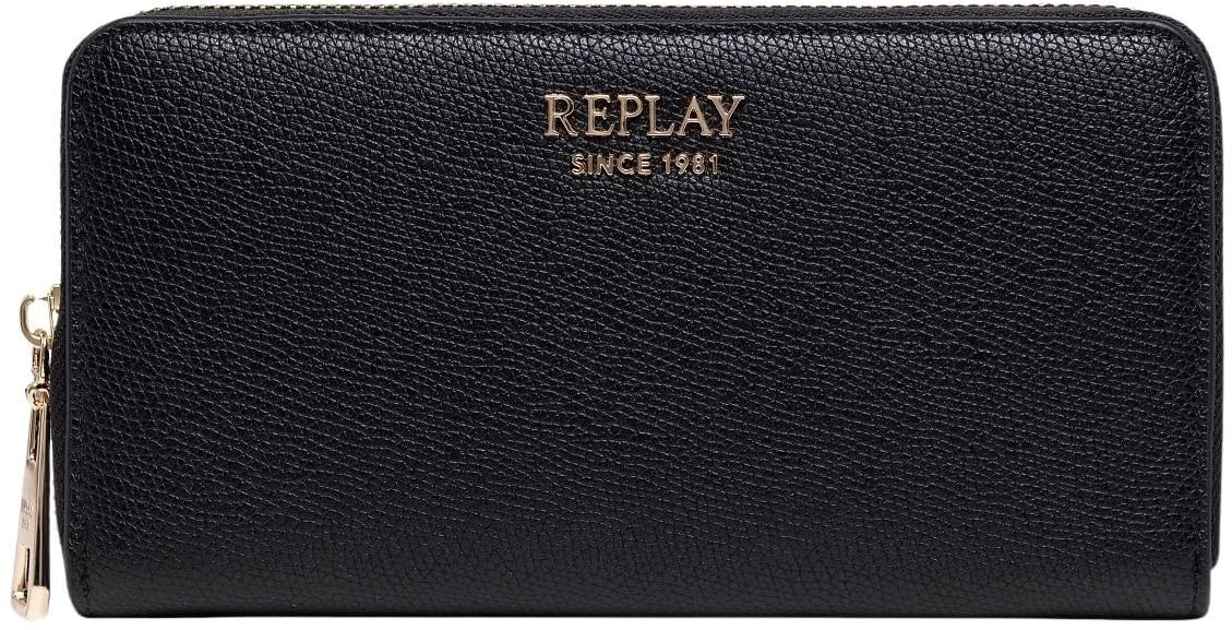 Replay Women Fw5382 Billfold, 0098 Black, One Size