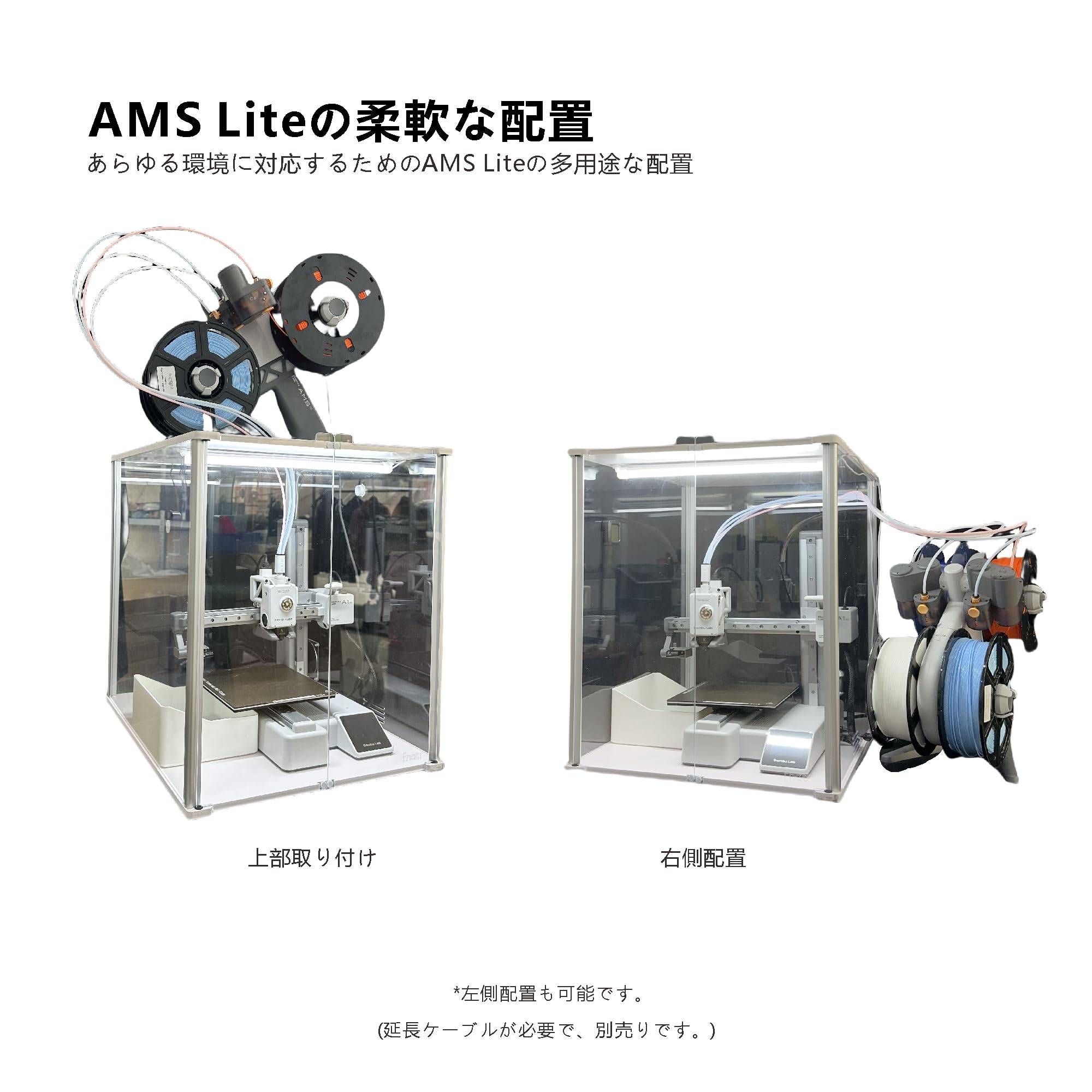 Amazon.co.jp: FNATR 3Dプリンターエンクロージャー、Bambu Lab A1