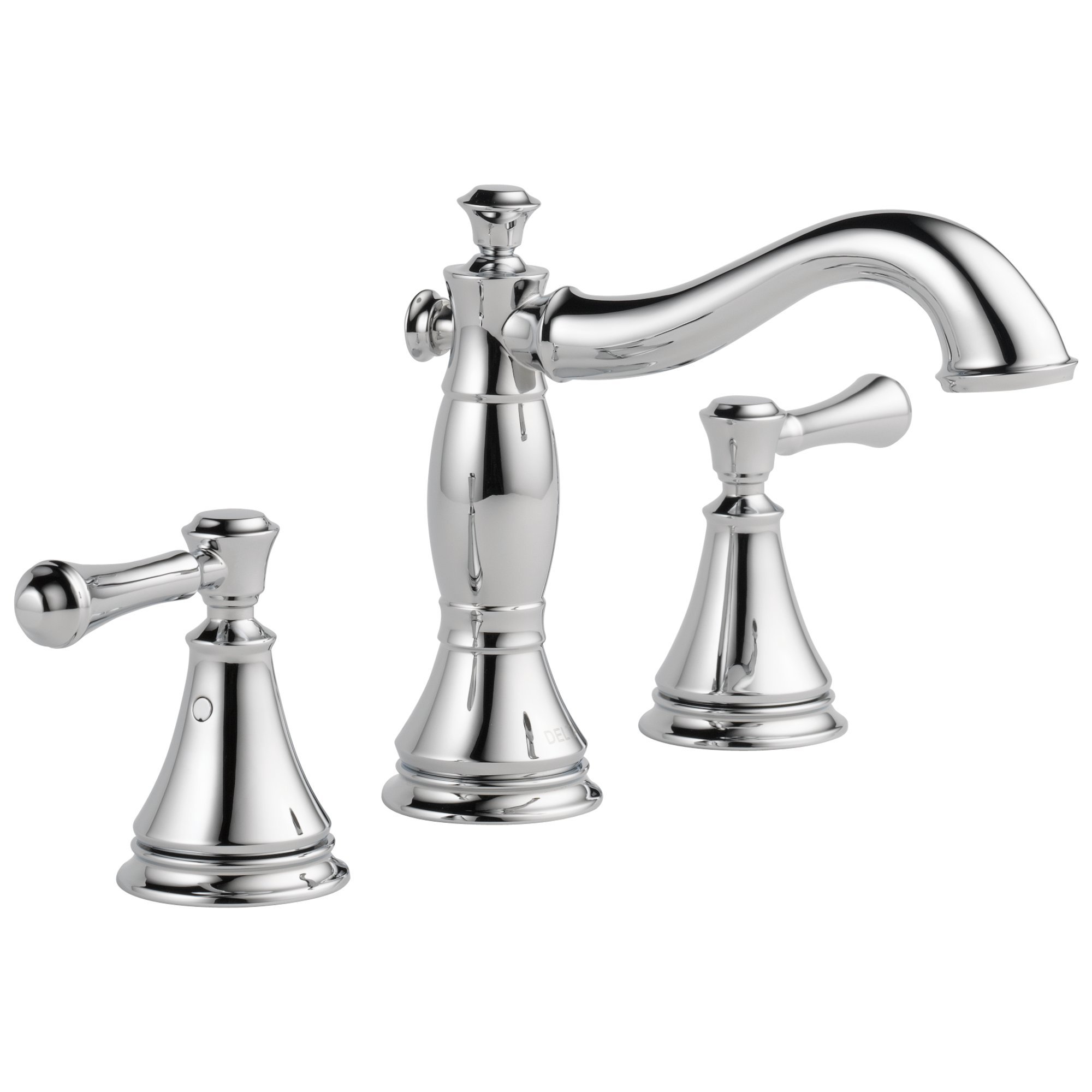 Amazon.com: Delta Cassidy Chrome Bathroom Faucet 3 Hole, 8 Inch