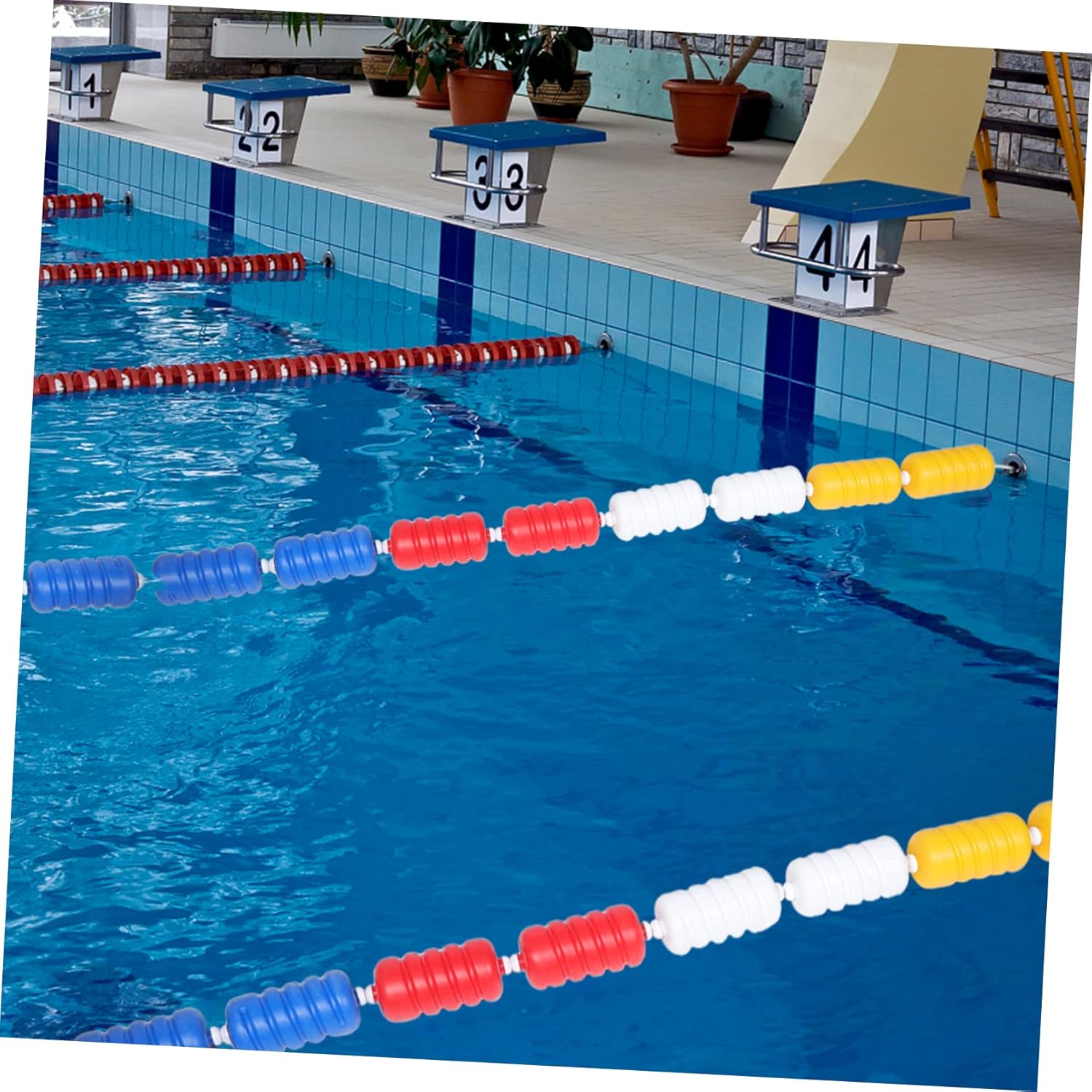 Swimming Pool Float Line Buoy Pool Safety Divider Accessory Made of Plastic