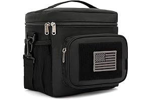 Tactical Lunch Box: FlowFly Large Insulated Cooler Tote with MOLLE Webbing
