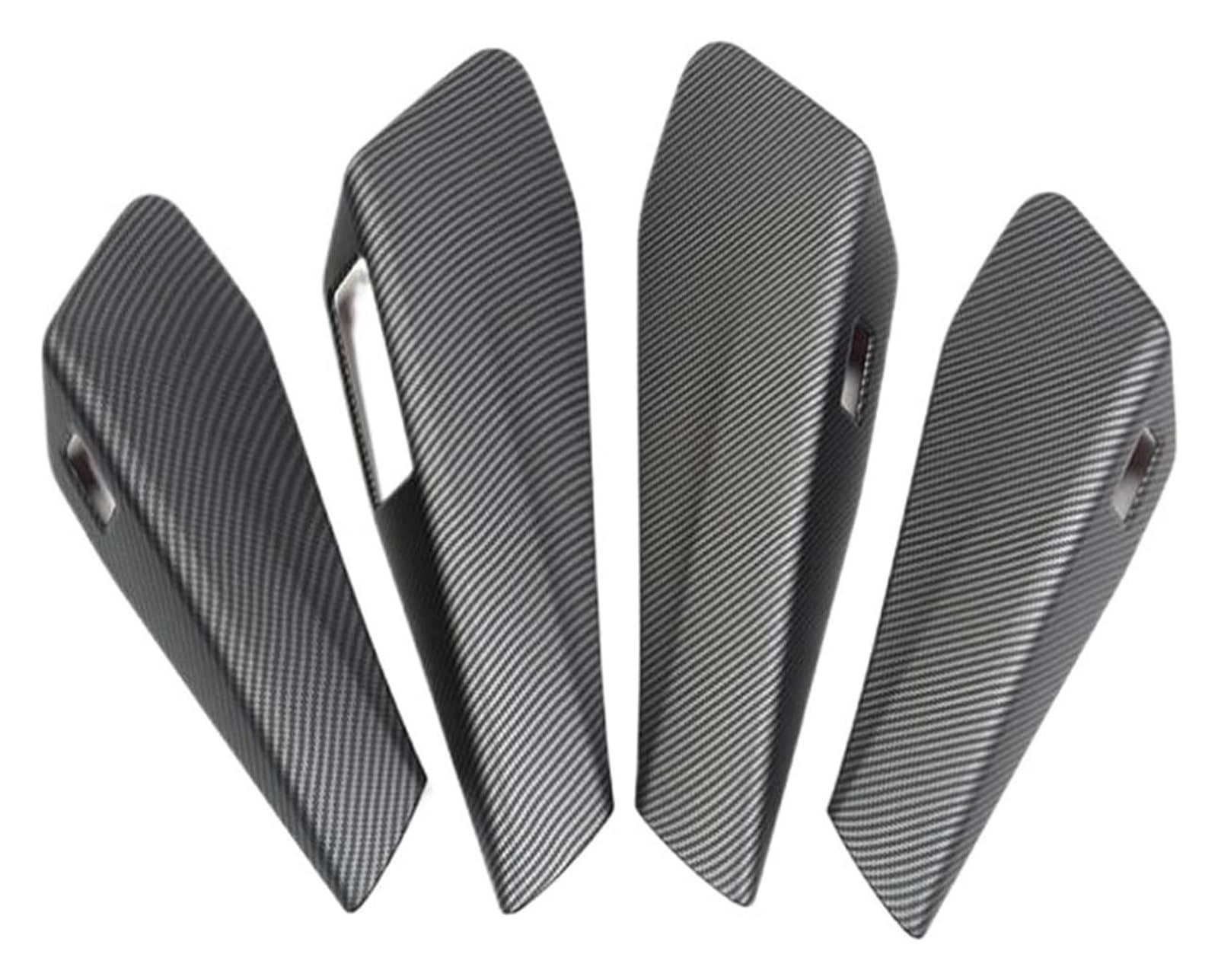 Fangziqq Lhd Matt For Vw Id.4 .3 Rhd Lhd Model Car Door Handle Armrest Trim Window Lift Panel Cover Protector Accessories Car Inner Door Handle(Lhd Matt)