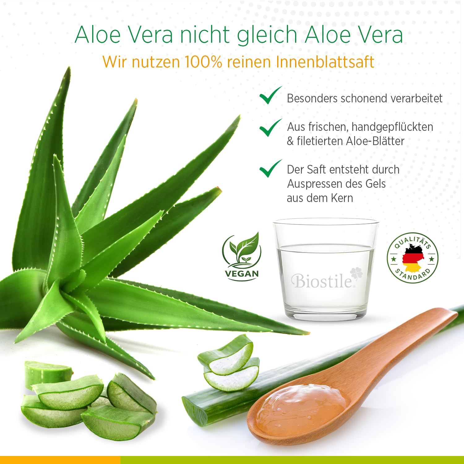 Aloe Vera – Natürliches Aloe Vera Elixier mit wichtigen Vitaminen