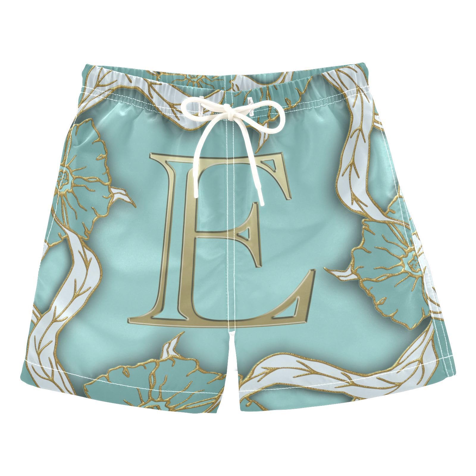 Little Boys Swim Trunks Baby Boy Beach Board Shorts Lightweight Toddler Kids Swimsuit Beach Hawaii Vacation E