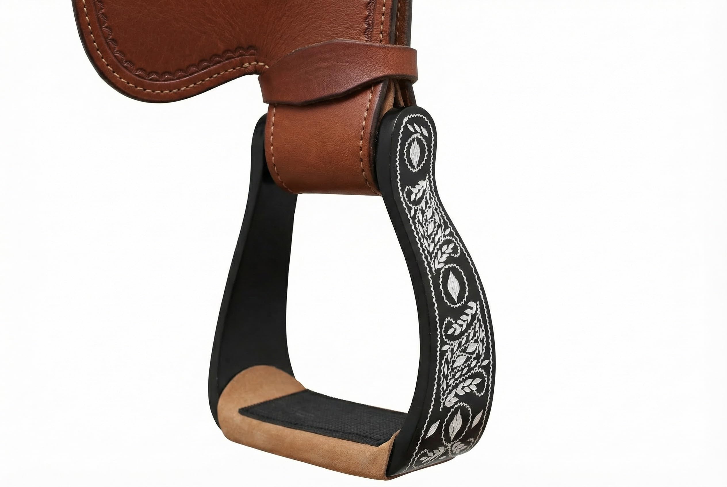 Challensger 51181 - Sella per cavalli, in alluminio, colore: Nero
