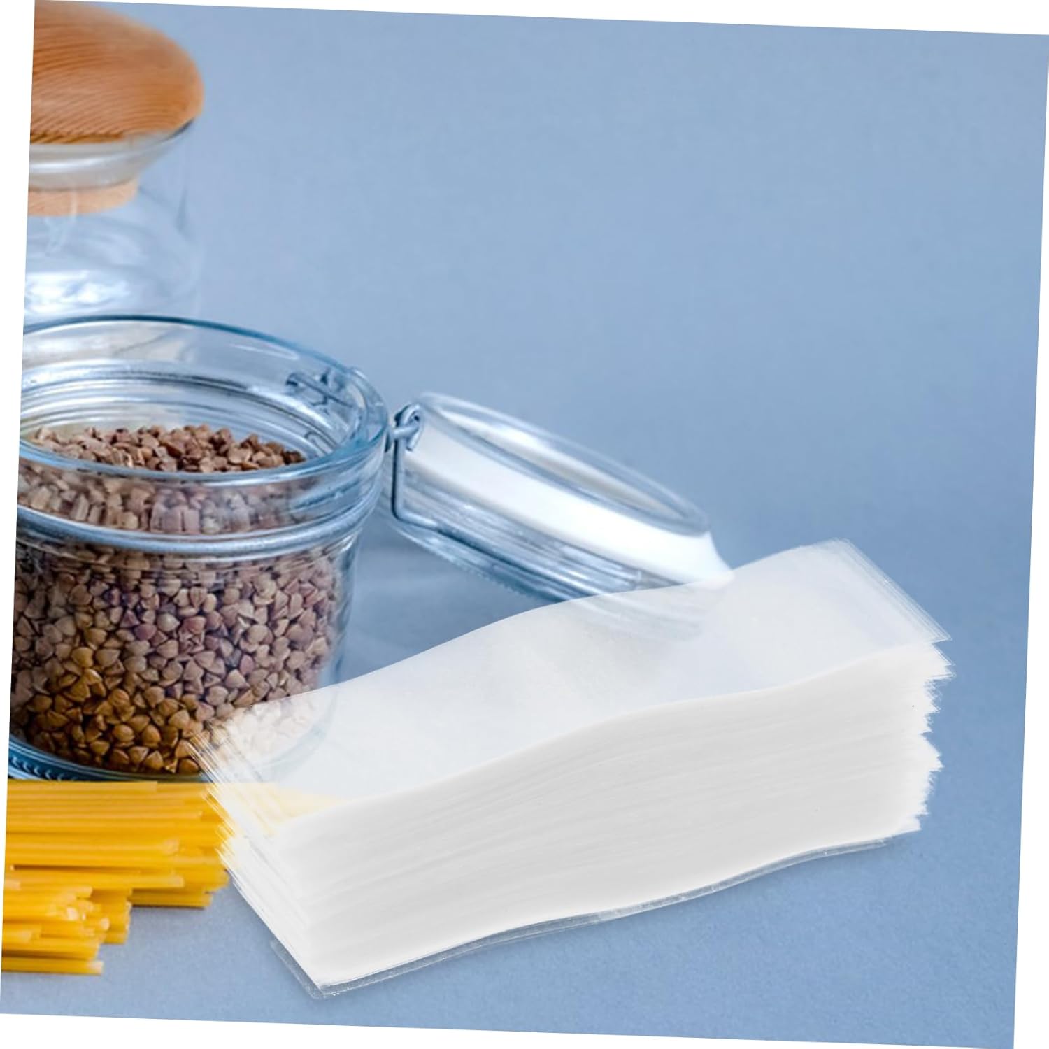 CHILDWEET 1000pcs Heat Shrink Wrap Film for Bottles Plastic Sealing Film for Secure Packaging and Labeling for Bottle Sealing and Enhanced Aesthetic Presentation