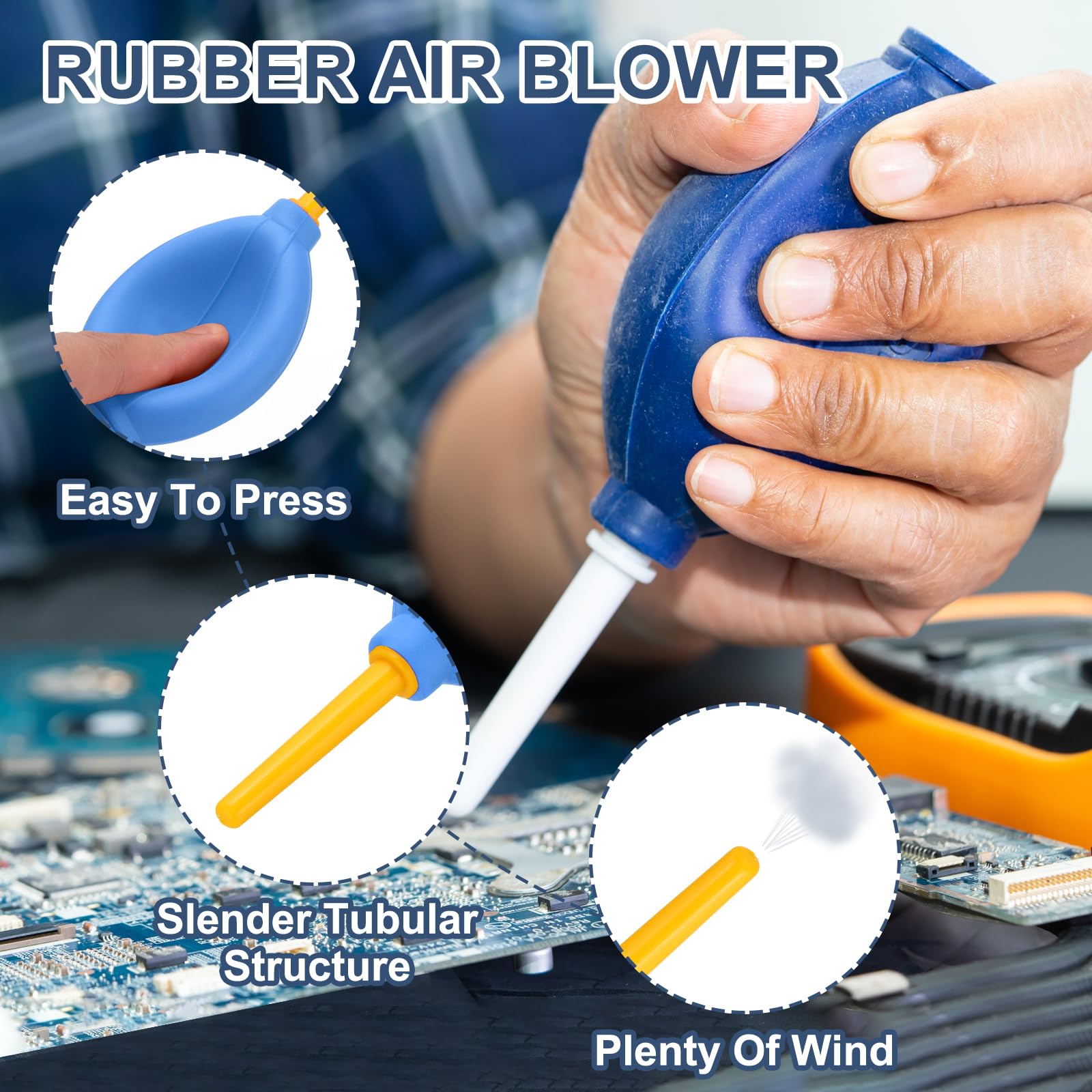 PATIKIL Soft Tip Air Blower Dust Blaster - Image 3