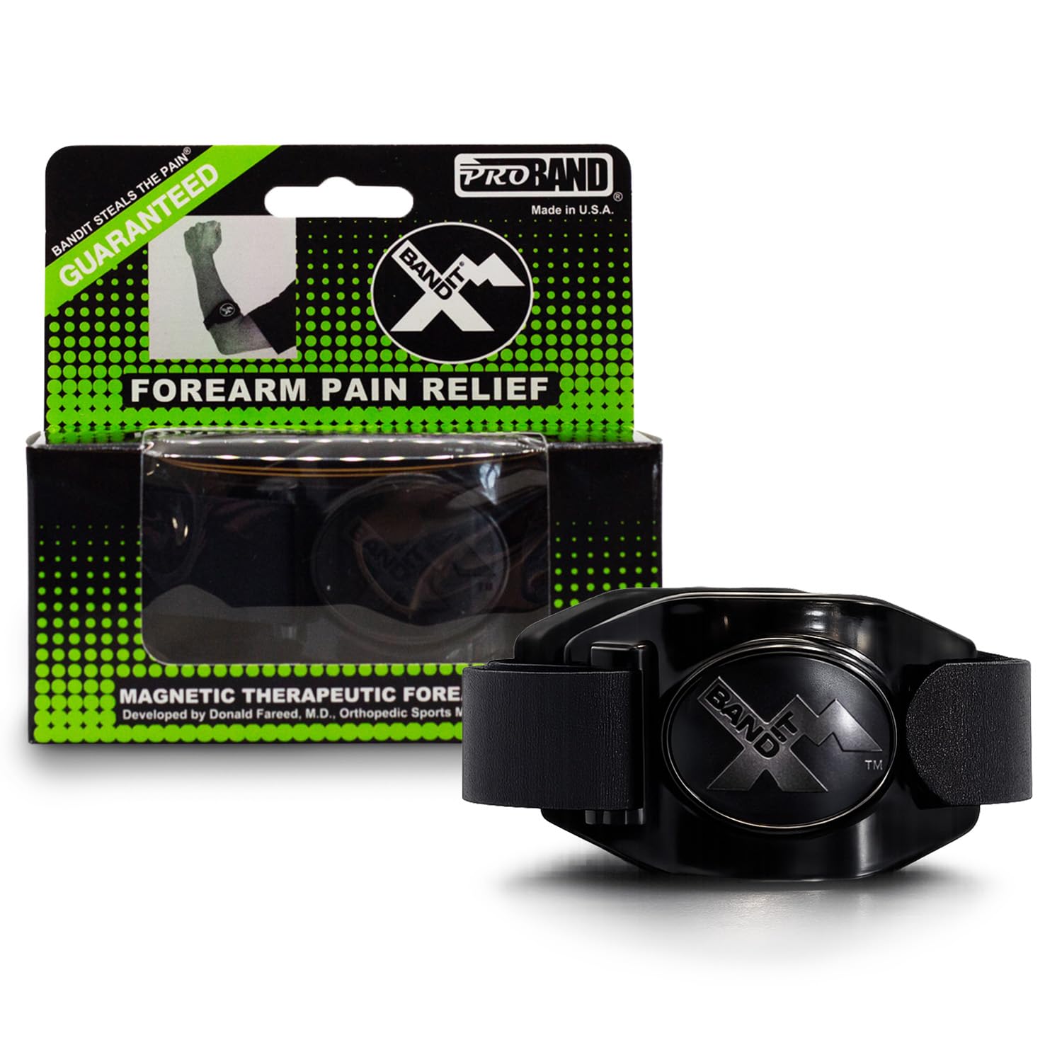 Pro Band Sports BandIT XM Arm Band, Black
