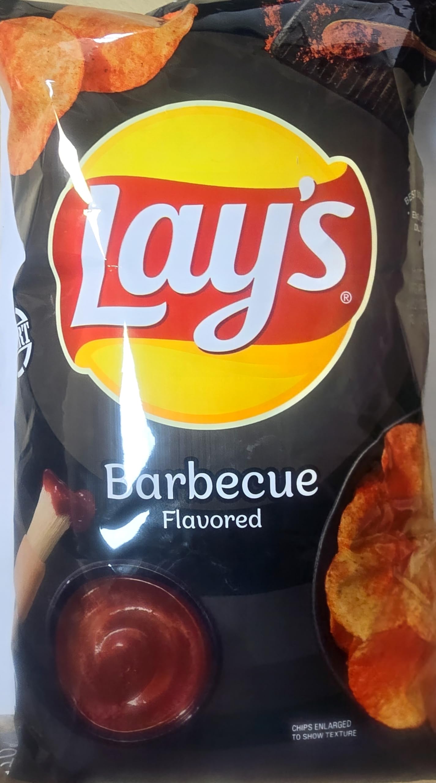 LAY'S Potato Chips, Barbecue 6.5 OZ/ 184 GM, US Import. by LAYS