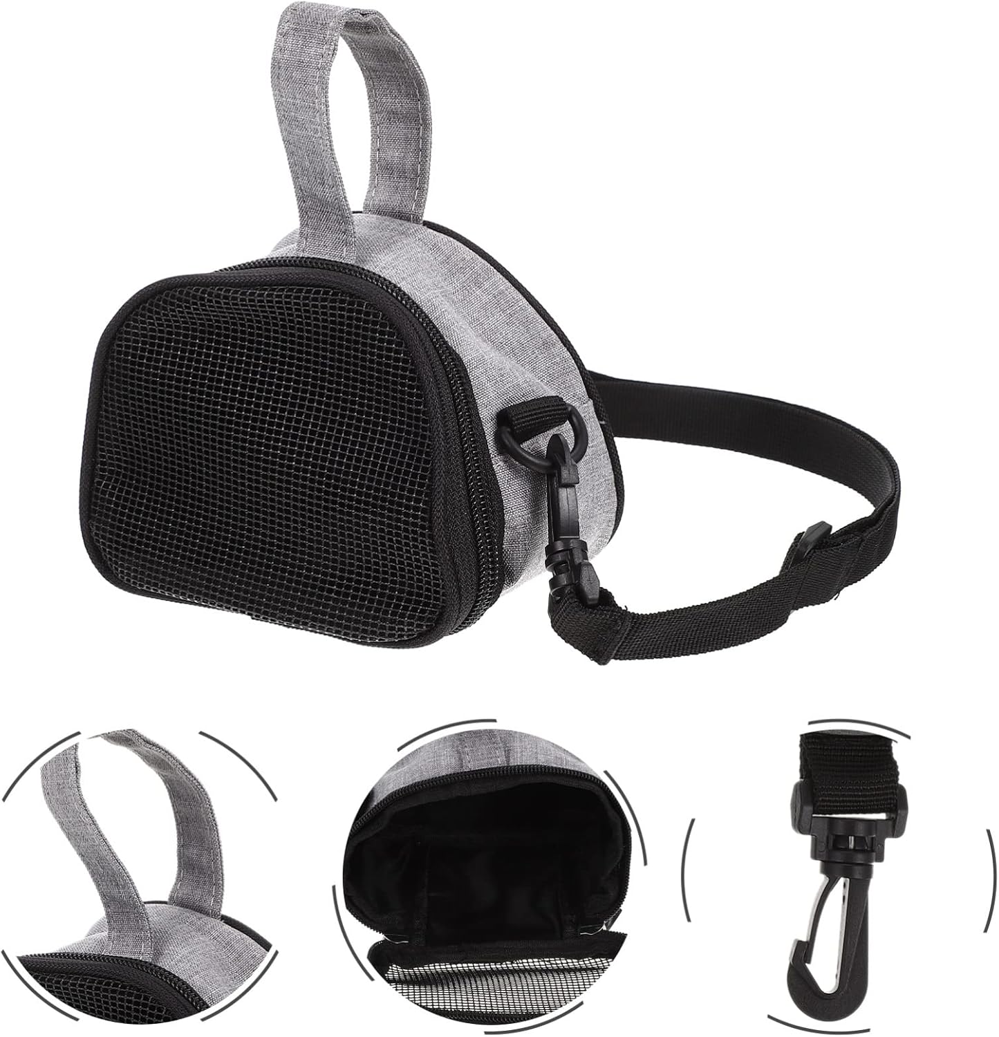 4pcs Portable Bird Carrier Rat Accessory Adjustable Strap Oxford Cloth Hamster Supplies