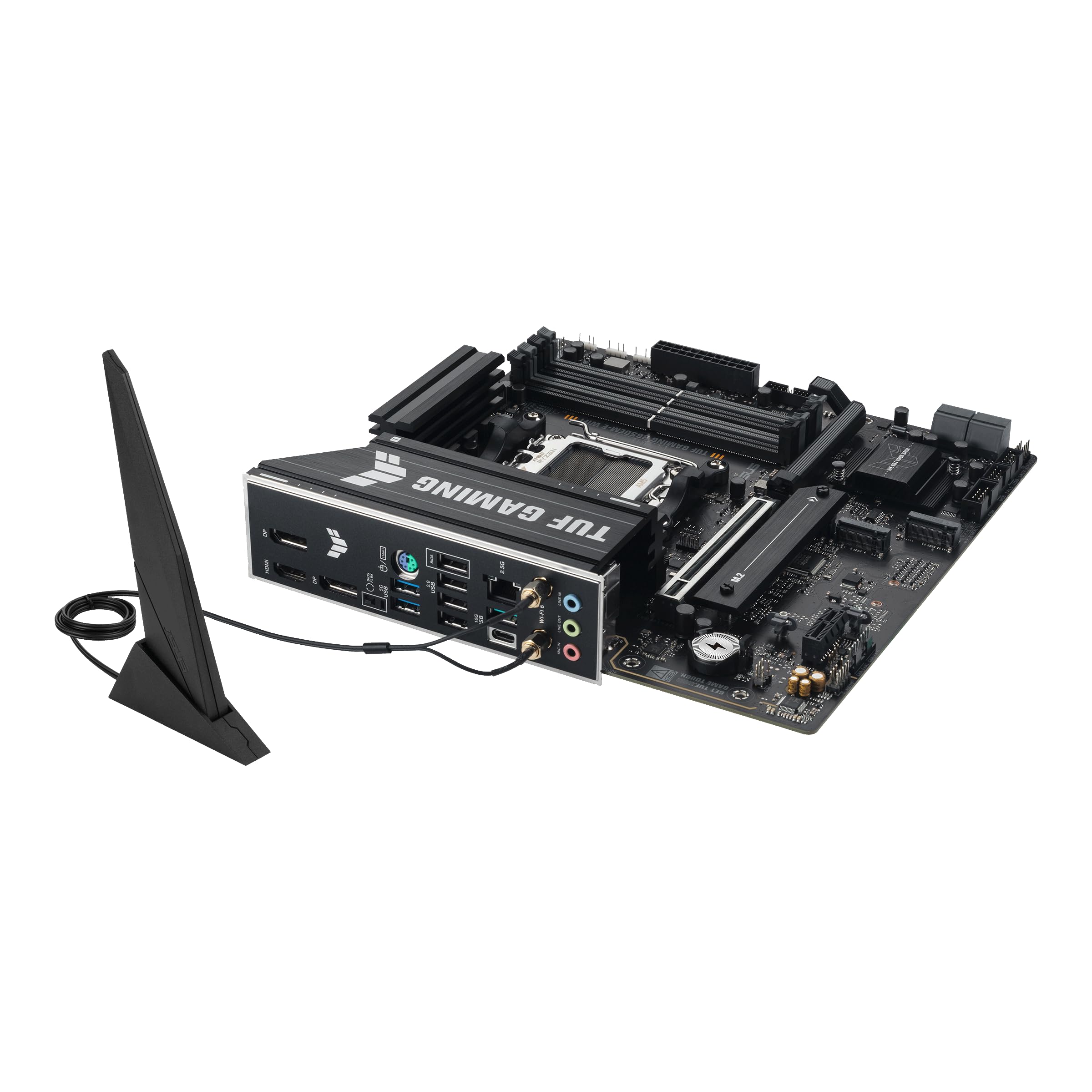 Amazon | ASUS TUF Gaming B650EM-E WiFi AMD mATX マザーボード、8+2+