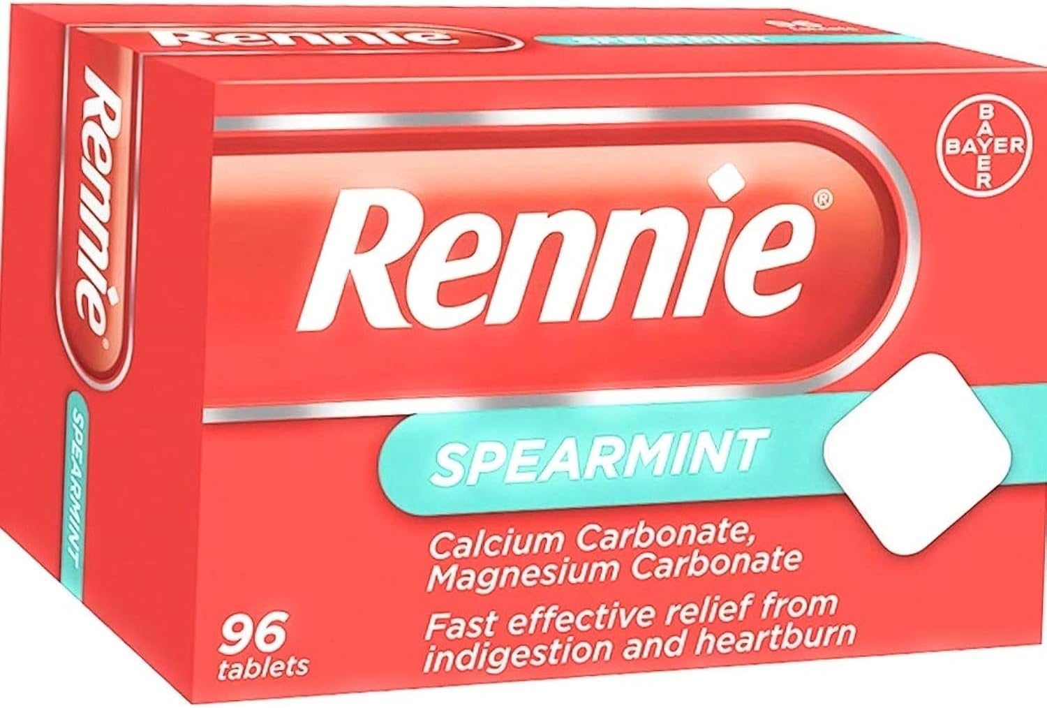 Rennie Spearmint 96 Tablets