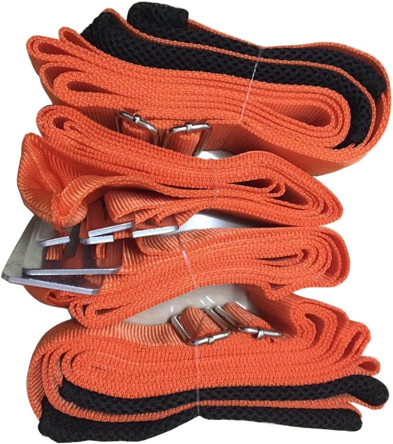 Lifting Straps, KamaLM 2 Person Furniture Transport Belt Moving Belt, Lift up to 250 KG (Orange)