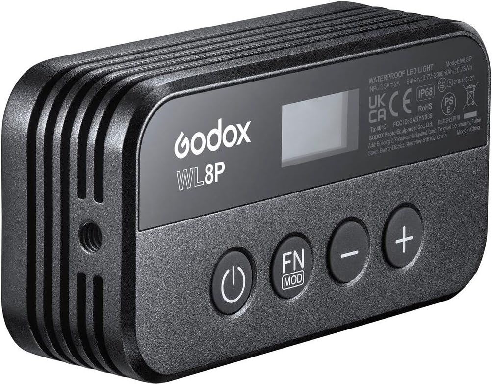 Godox WL8P wasserdichtes LED-Licht – USA
