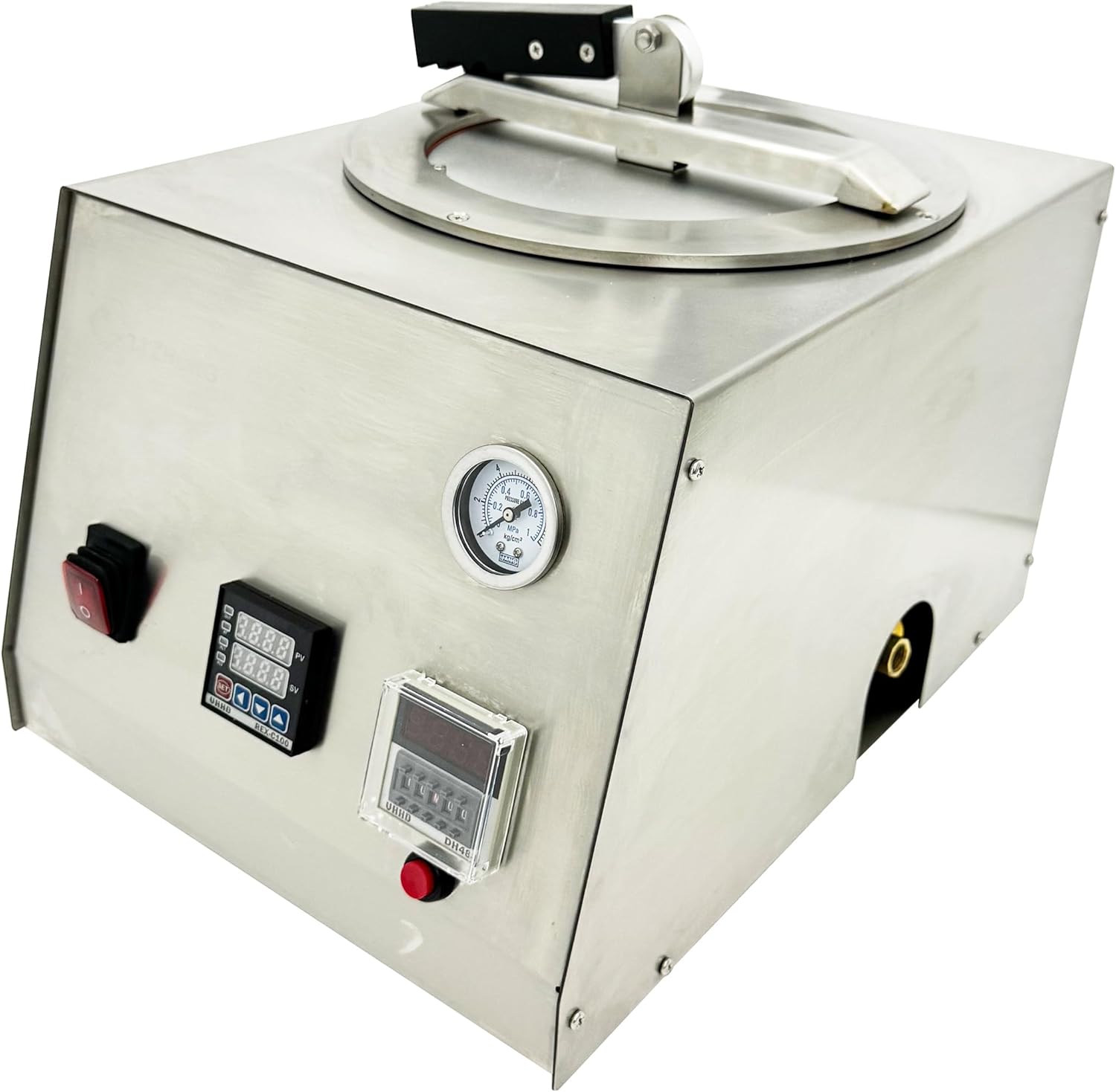 Olla a Presión INTSUPERMAI 500W con Válvula Triple Seguridad 110V