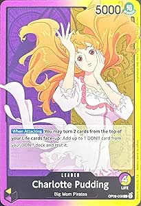Amazon.com: Generic One Piece Collectible Card - Leader Charlotte ...