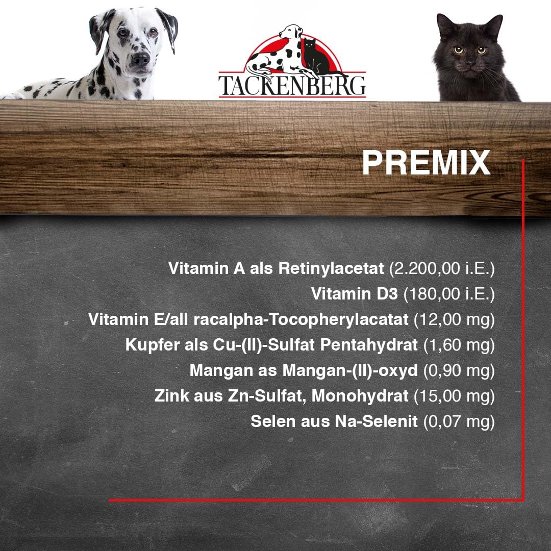TACKENBERG Pferd Pur Nassfutter Dose für Hunde - Hundefutter in Premiumqualität - natürlich getreidefrei, 24 x 800 g