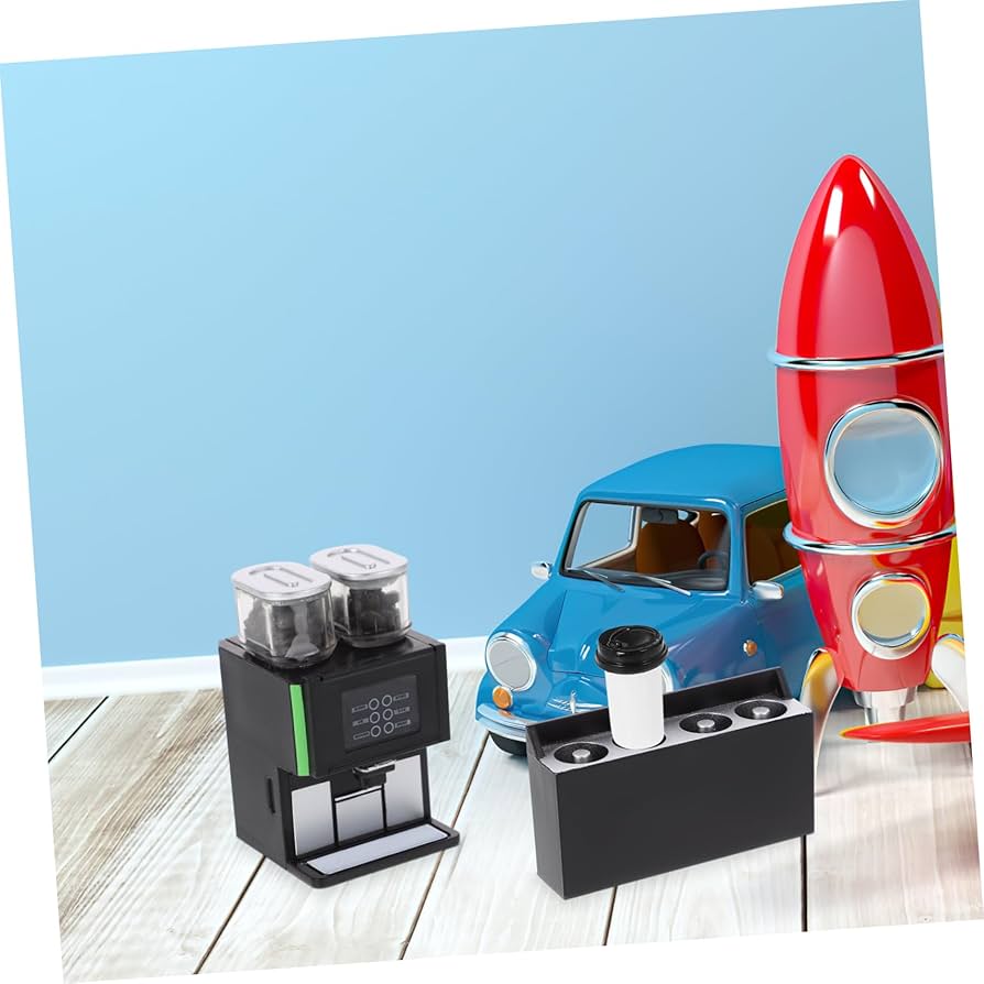 専用ページ　ミニチュアキッチン　エスプレッソマシン　ブラック　ドールハウス ミニチュア コーヒーマシン エスプレッソマシン ブラック ドール